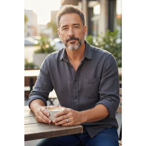 Men's Unbranded Titanium Ring Size 11.5 Silver